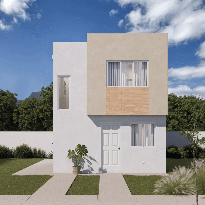 casas en venta en Juárez: Casa modelo Lirio en Vonetto Residencial, Juárez