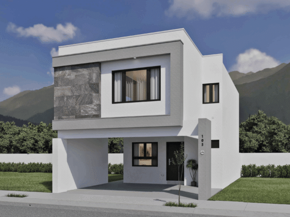 Casa modelo Olivo en Varenna Residencial, Monterrey desde $3,700,000 MXN