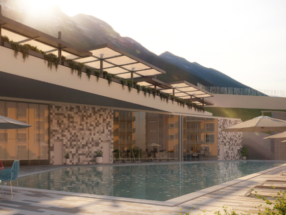 Departamento Nuevo en Venta en Cumbres Allegro (Amaire), Monterrey | 1 Recámara
