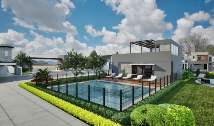 Casa Nueva en Venta en Bosques de la Sierra, Santa Catarina | Modelo Aura Elite
