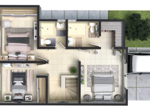 Casa Nueva en Venta en Altta Condesa, Juárez | Modelo Nogal, 115 m²