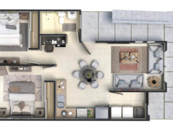 Casa Nueva en Venta en Altta Condesa, Juárez | Modelo Trébol PA