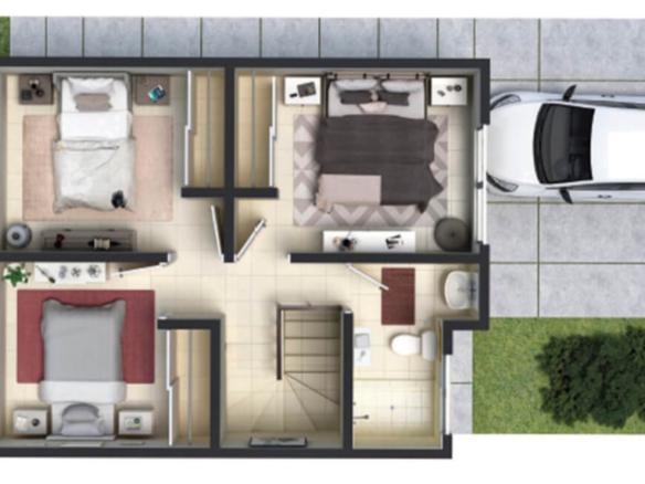 Casa Nueva en Venta en Altta Condesa, Juárez | Modelo Trébol PB